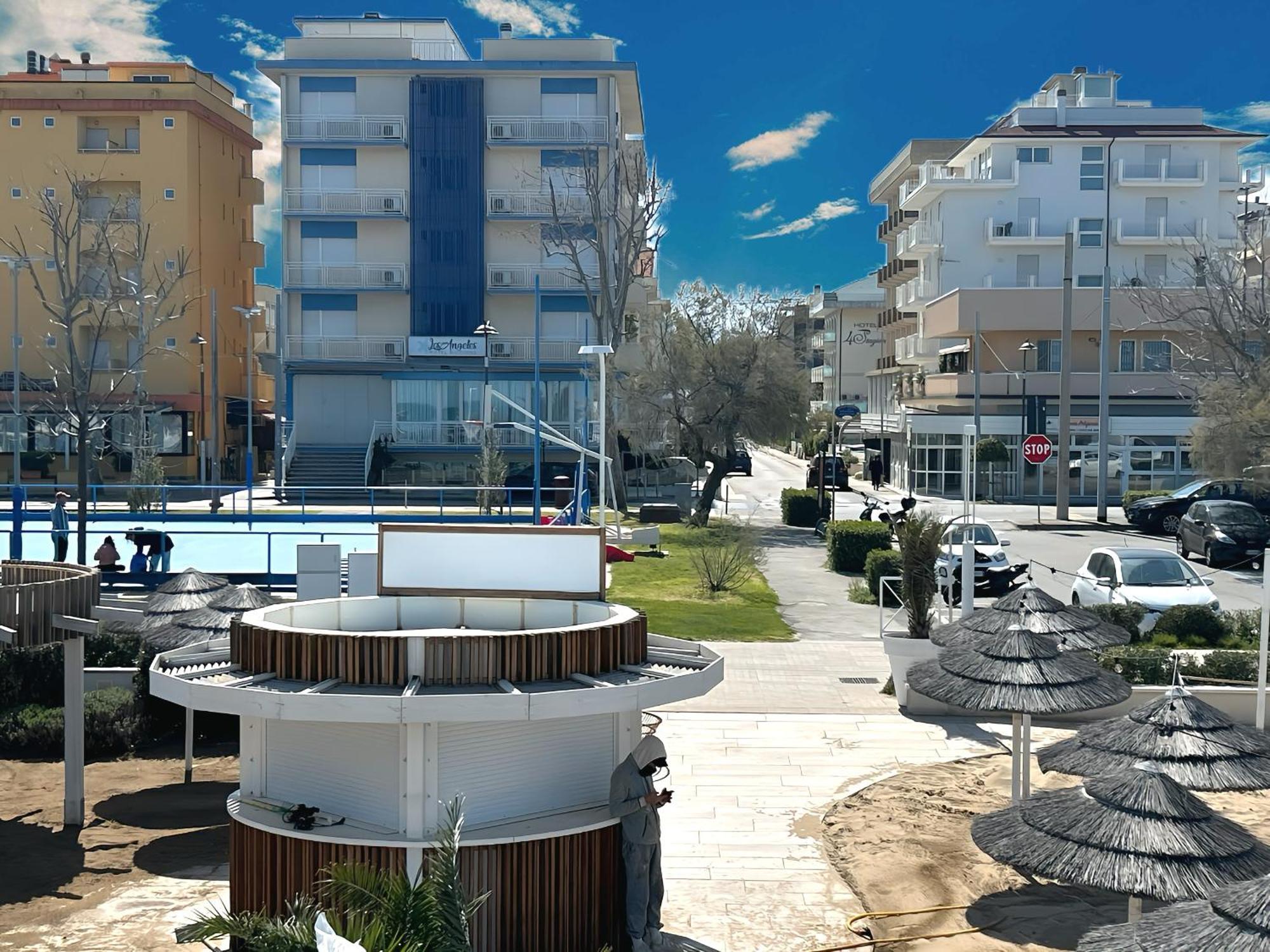 Hotel Los Angeles - Fronte Mare Riccione Extérieur photo